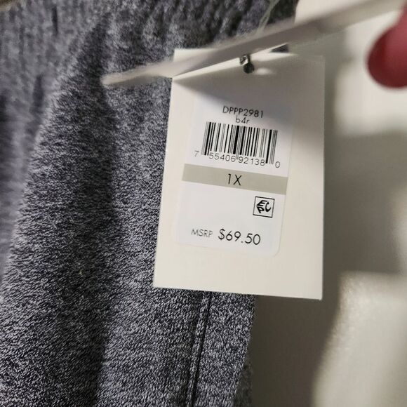 DKNY Sport Womens Logo High Rise Jogger Pants Size 1X - Picture 4 of 10